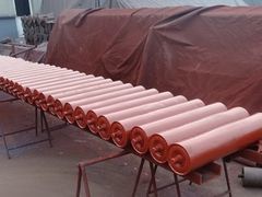 销量好的槽型托辊价格怎么样:缓冲托辊厂家图片|销量好的槽型托辊价格怎么样:缓冲托辊厂家产品图片由河北永年龙泉杰的托辊厂公司生产提供-